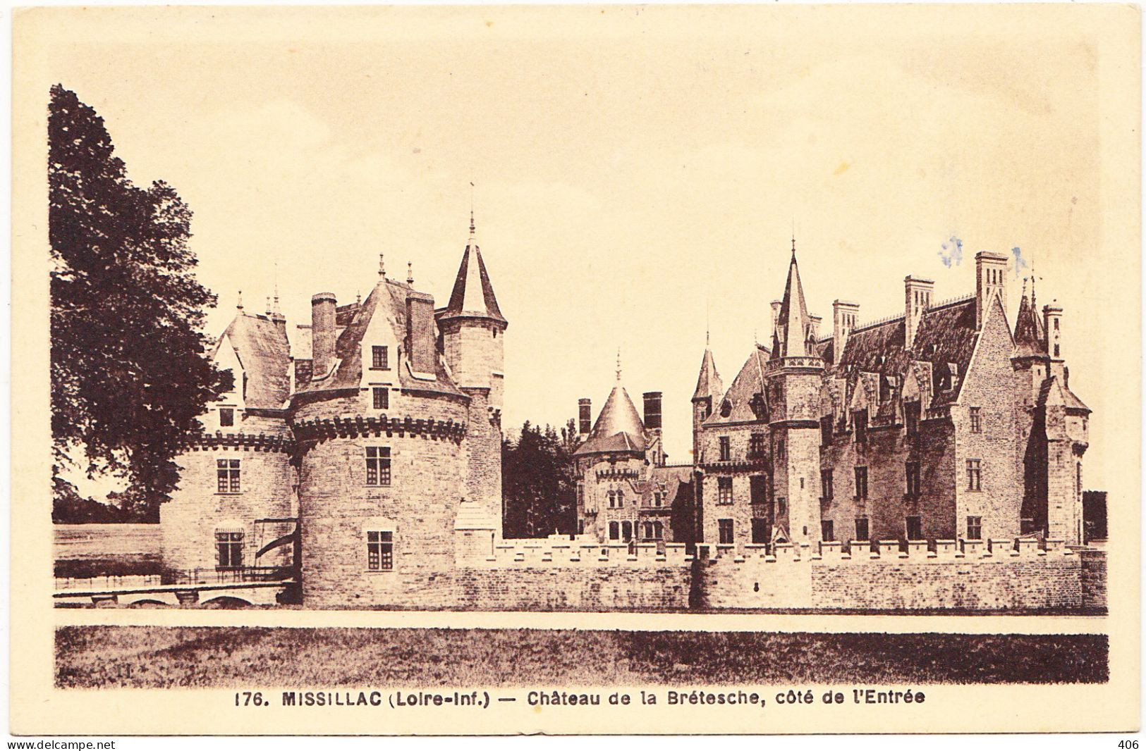 Missillac - Château De La Brétesche , Côté De L'entrée - Missillac