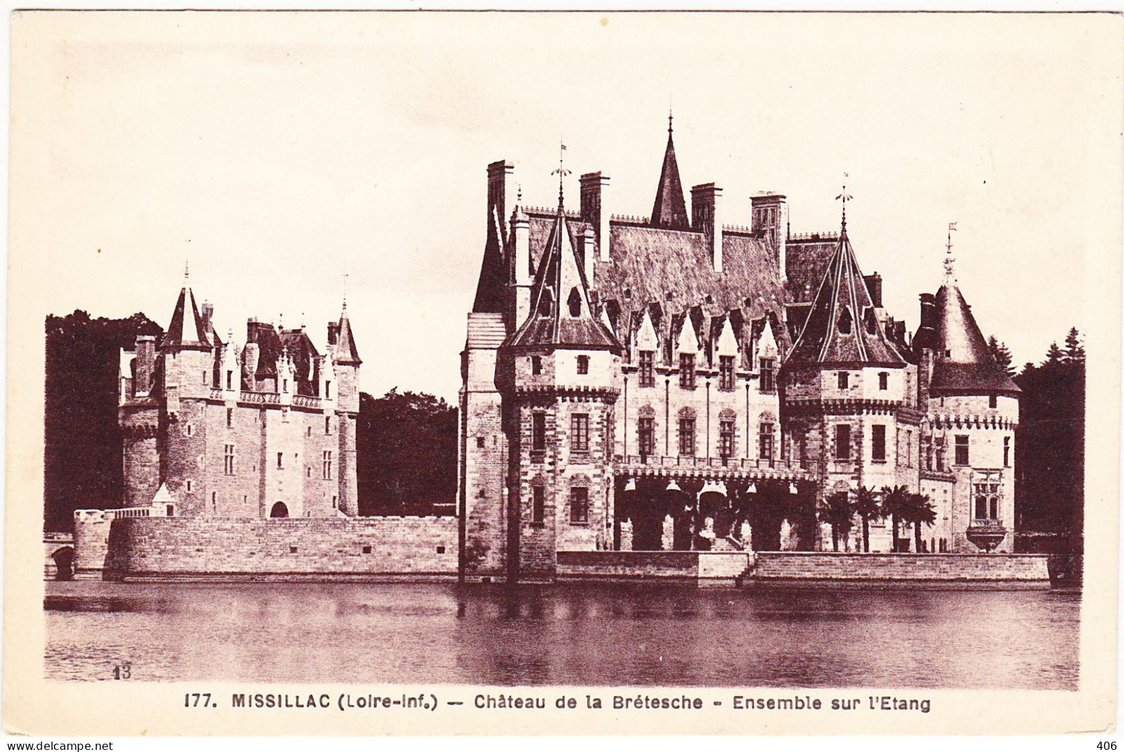 Missillac - Château De La Brétesche - Ensemble Sur L'Etang - Missillac