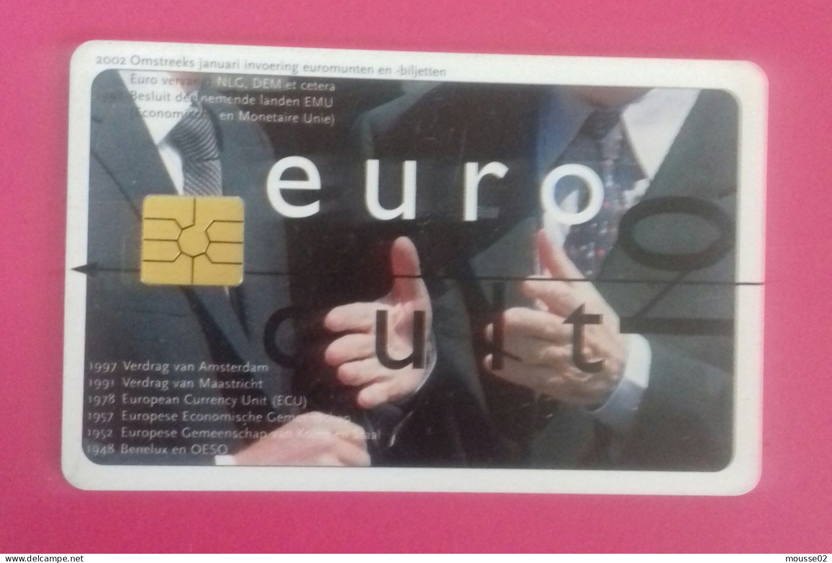 Jolie Telecarte à Puce  EURO - Verzamelingen