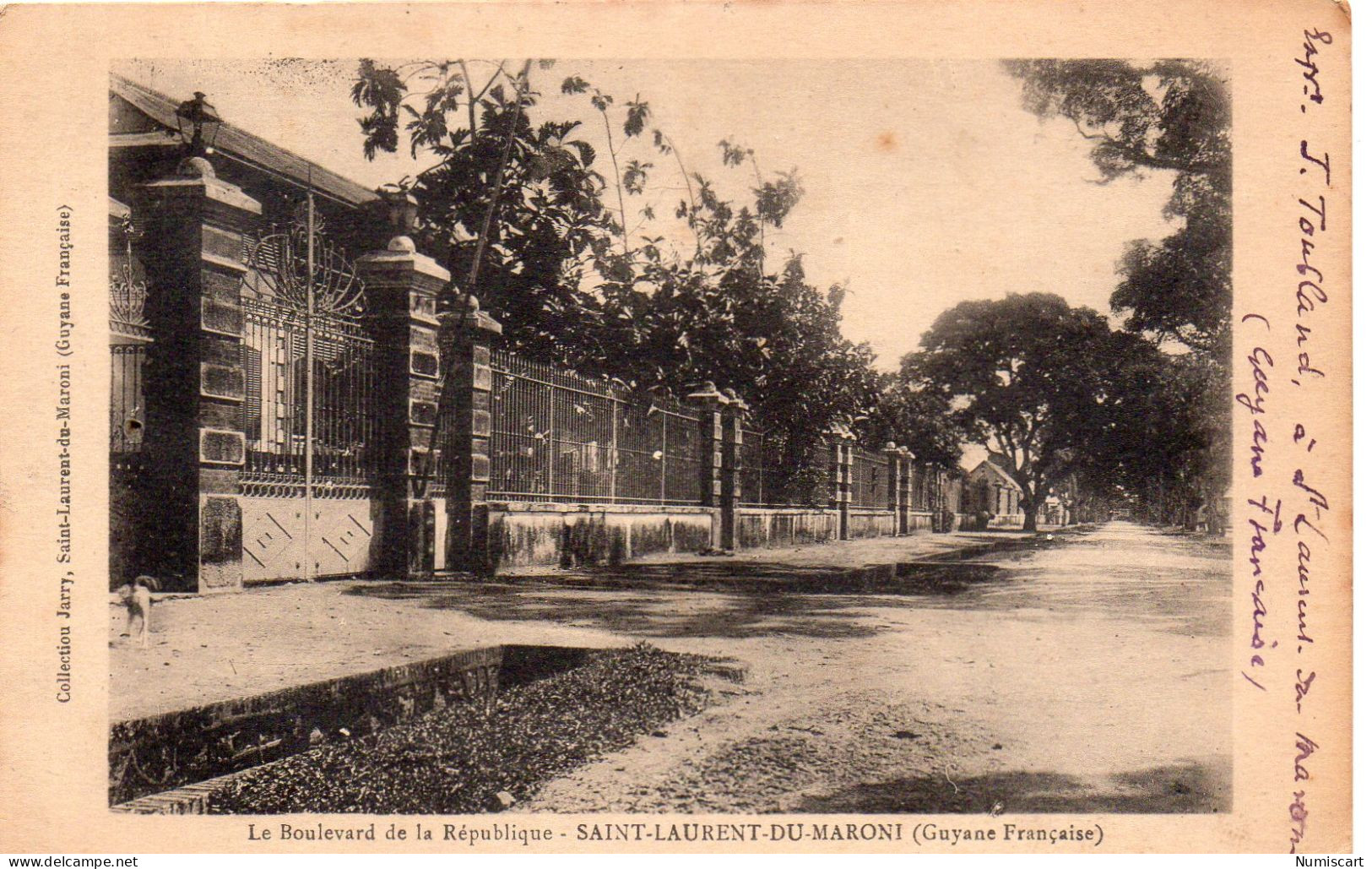 Saint-Laurent-du-Maroni Boulevard De La République DOM TOM - Saint Laurent Du Maroni