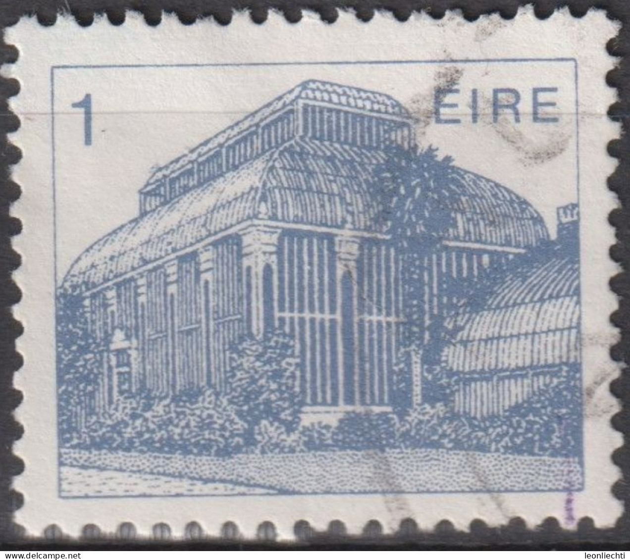 1983 Republik Irland °  Mi:IE 484, Sn:IE 537, Yt:IE 511, Greenhouse (19th Century) Botanic Gardens, Dublin - Usados