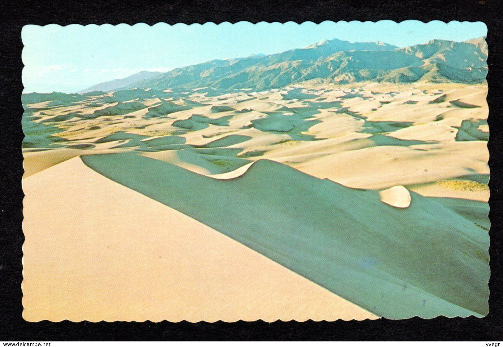 Etats Unis - The Great Sand Dunes National Monument In The San Luis Valley West Of The Sangre De Cristo Mountains - Altri & Non Classificati