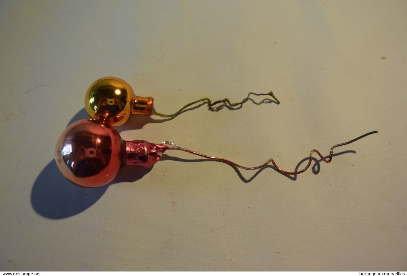 C25 Anciennes Boules De Noël Oud Kerst Boom Versiering Old Christmas - Schmuck Und Dekor