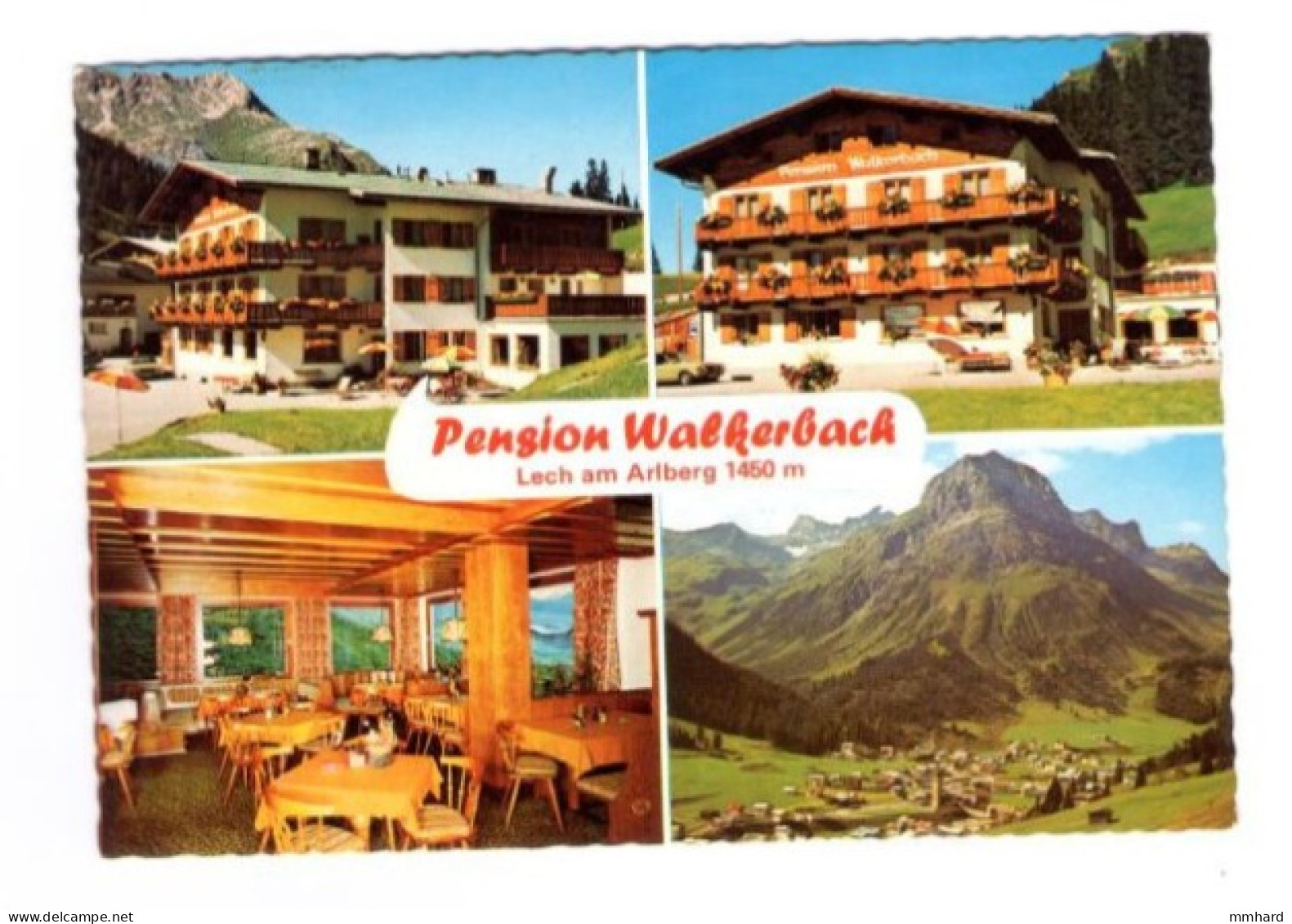 AK Pension Walkerbach Lech Am Arlberg Gel Vorarlberg - Lech