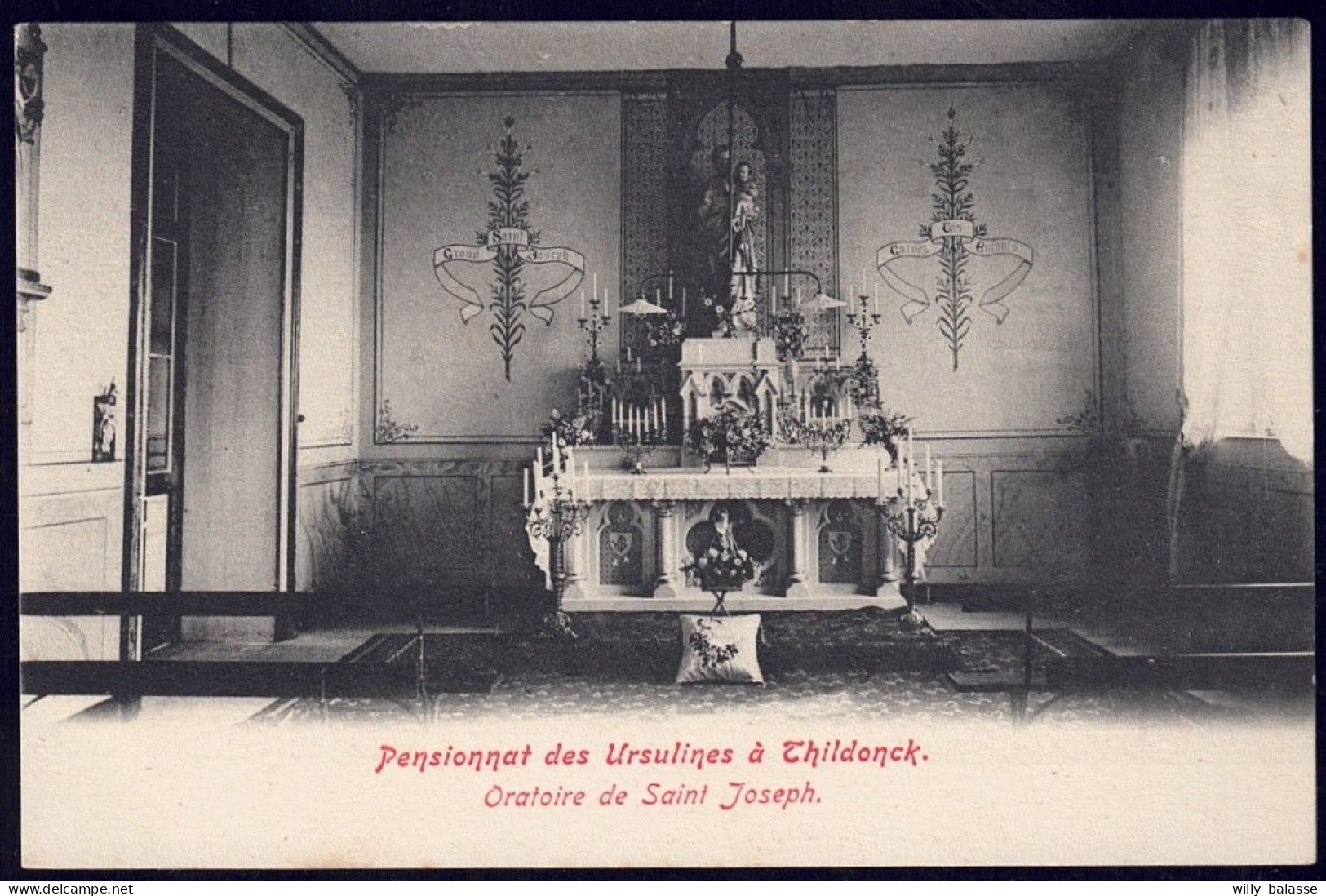 +++ CPA - THILDONCK - Pensionnat Des Ursulines - Oratoire De St Joseph   // - Haacht