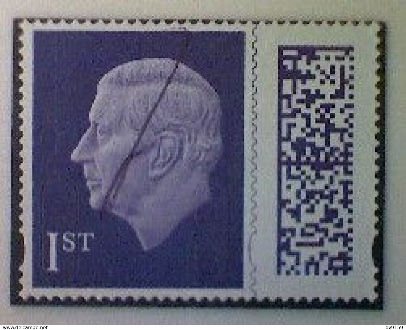 Great Britain, Scott #KC2, Used(o), 2023, King Charles III Definitive, 1st-Matrix - Unclassified