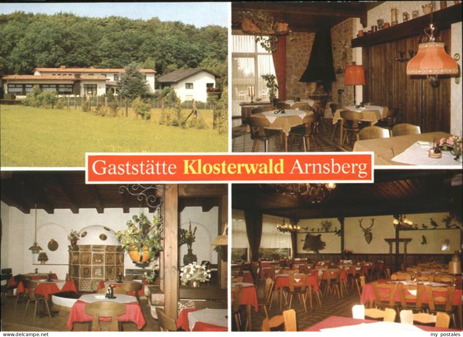 41273036 Lich Hessen Gaststaette Klosterwald Lich - Lich