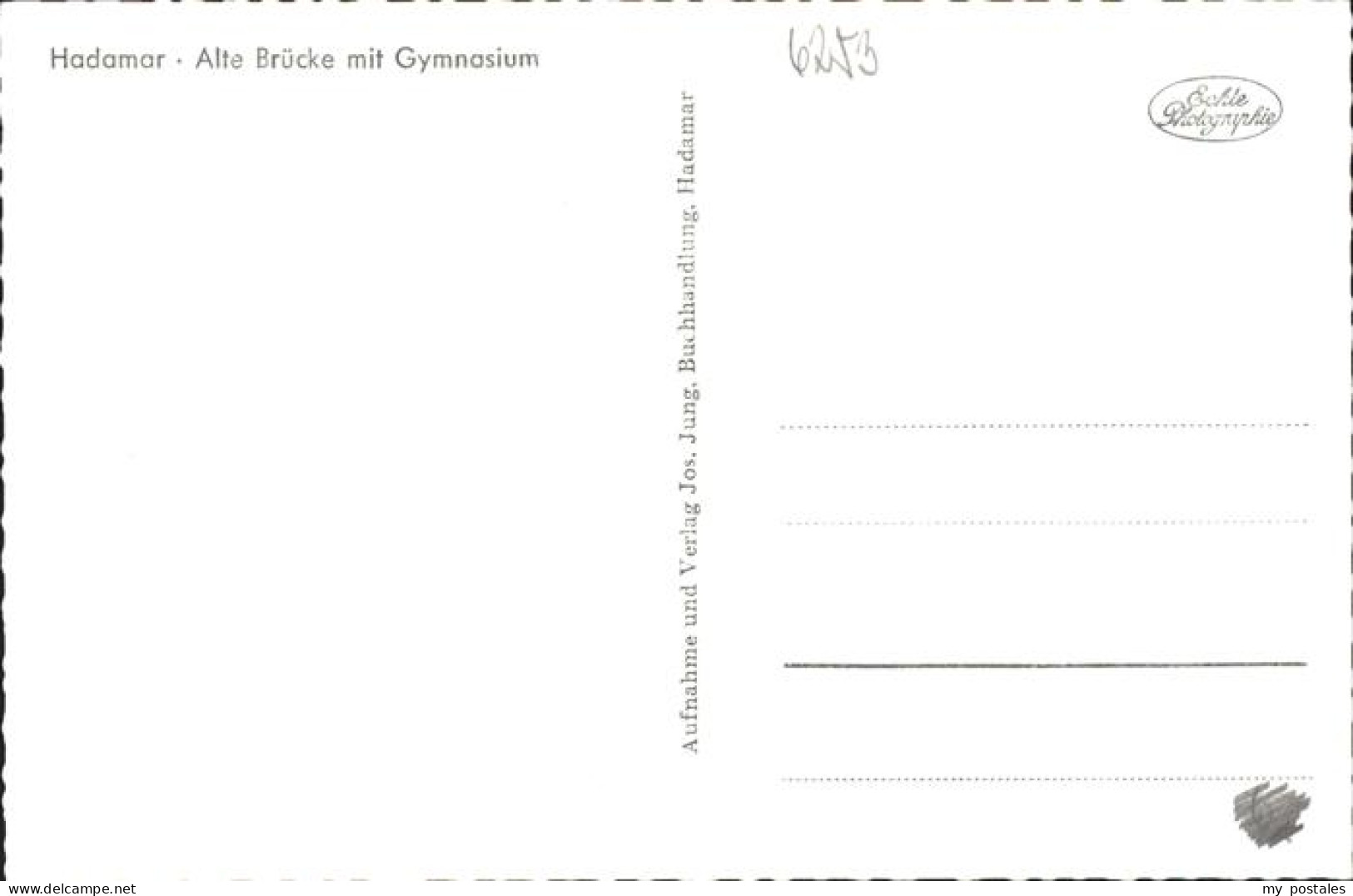 41272791 Hadamar Westerwald Alte Bruecke Gymnasium Hadamar - Hadamar