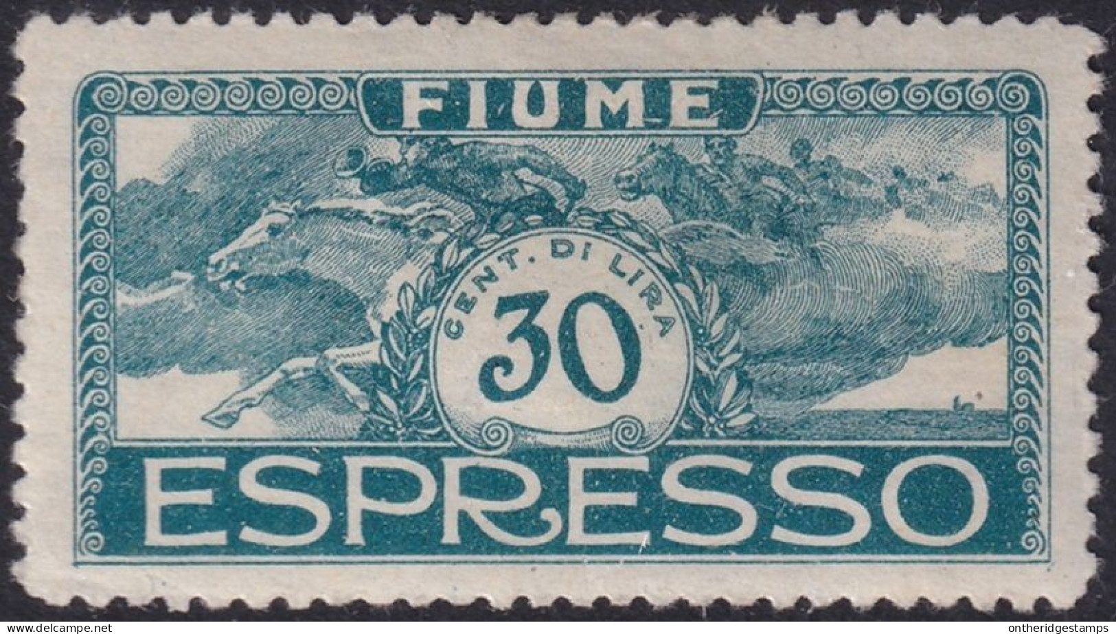 Fiume 1920 Sc E2 Sa E5 Express MH* - Fiume