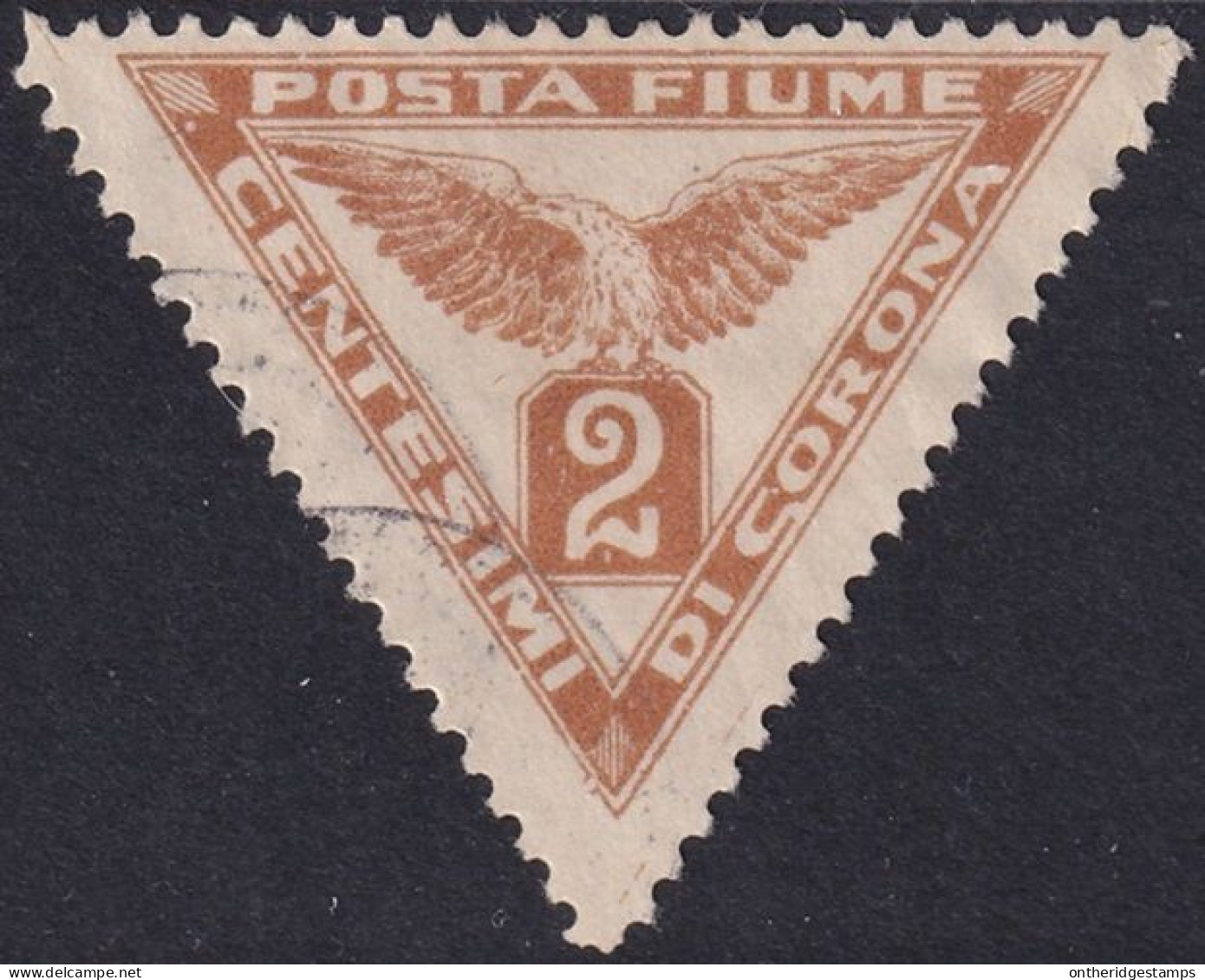 Fiume 1919 Sc P3 Sa E4 Newspaper Used Light Cancel - Fiume