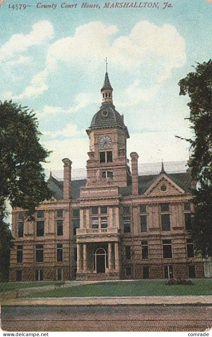 Marshall County Courthouse, Marshalltown, Iowa - Autres & Non Classés