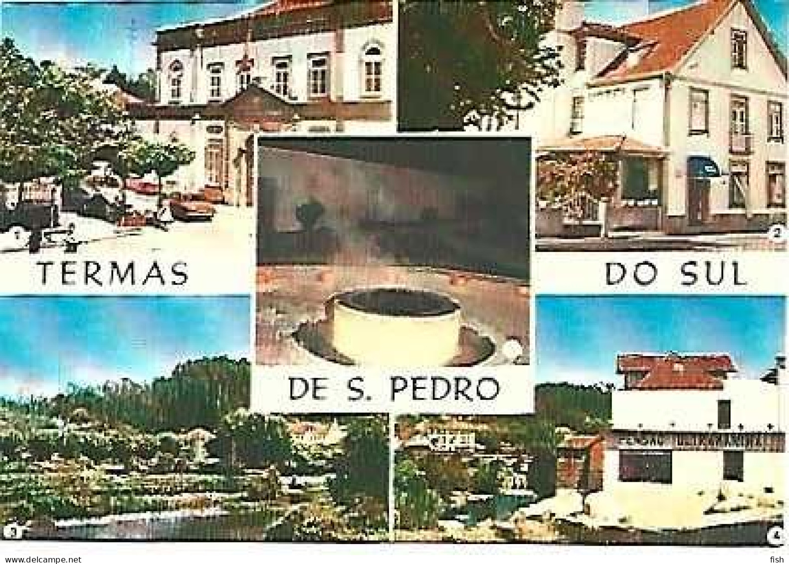 Portugal & Marcofilia, Termas De São Pedro Do Sul, Multi, Almada 1984 (464) - Storia Postale