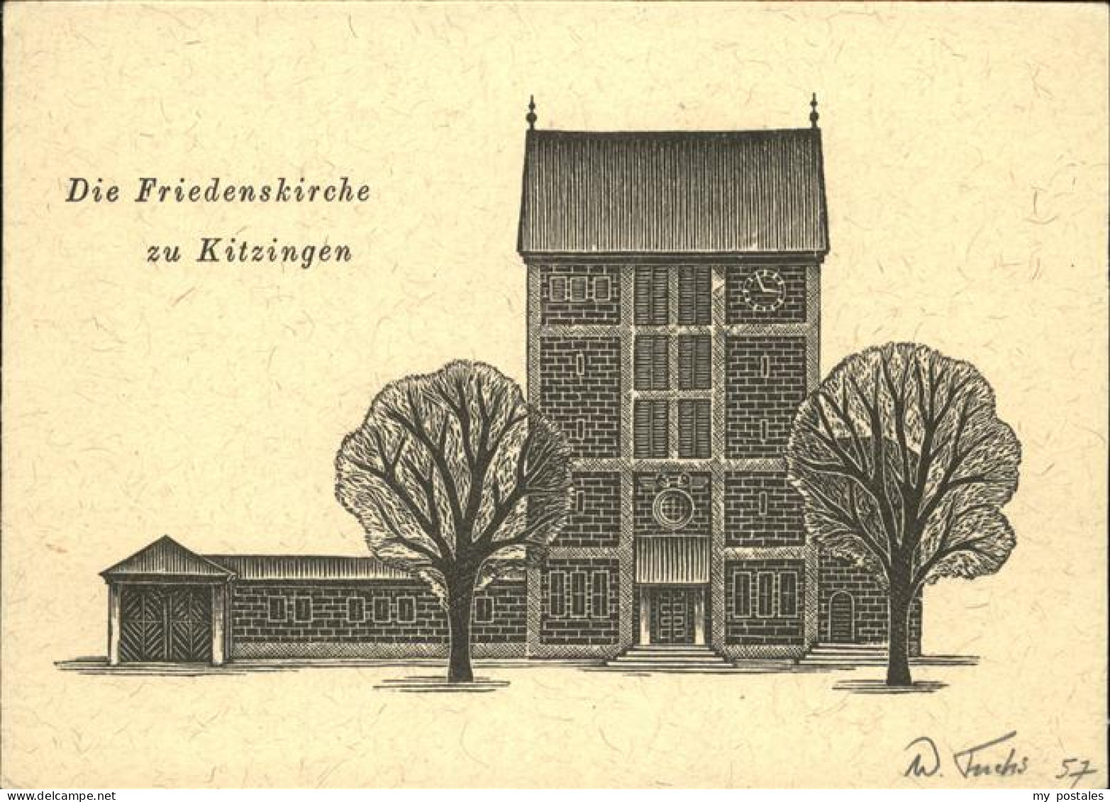 41272700 Kitzingen Main Friedenskirche Kitzingen Main - Kitzingen