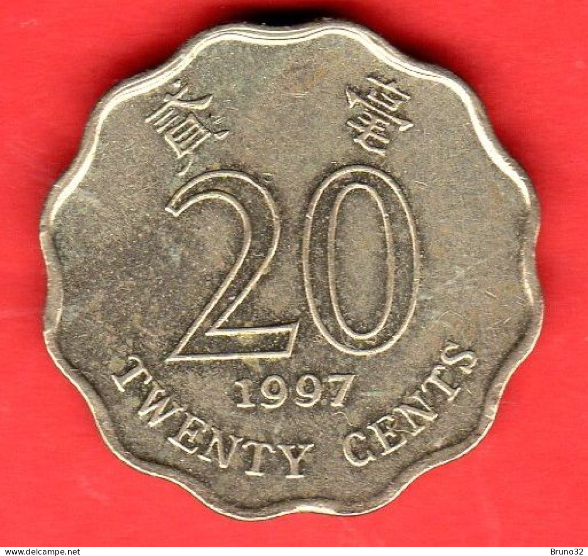 Hong Kong - 1997 - 20 Cents - SPL/XF - Come Da Foto - Hong Kong