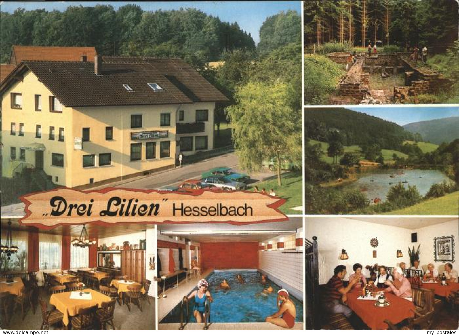41272445 Hesselbach Gummersbach Drei Lilien  Gasthaus Pension Peisel - Gummersbach