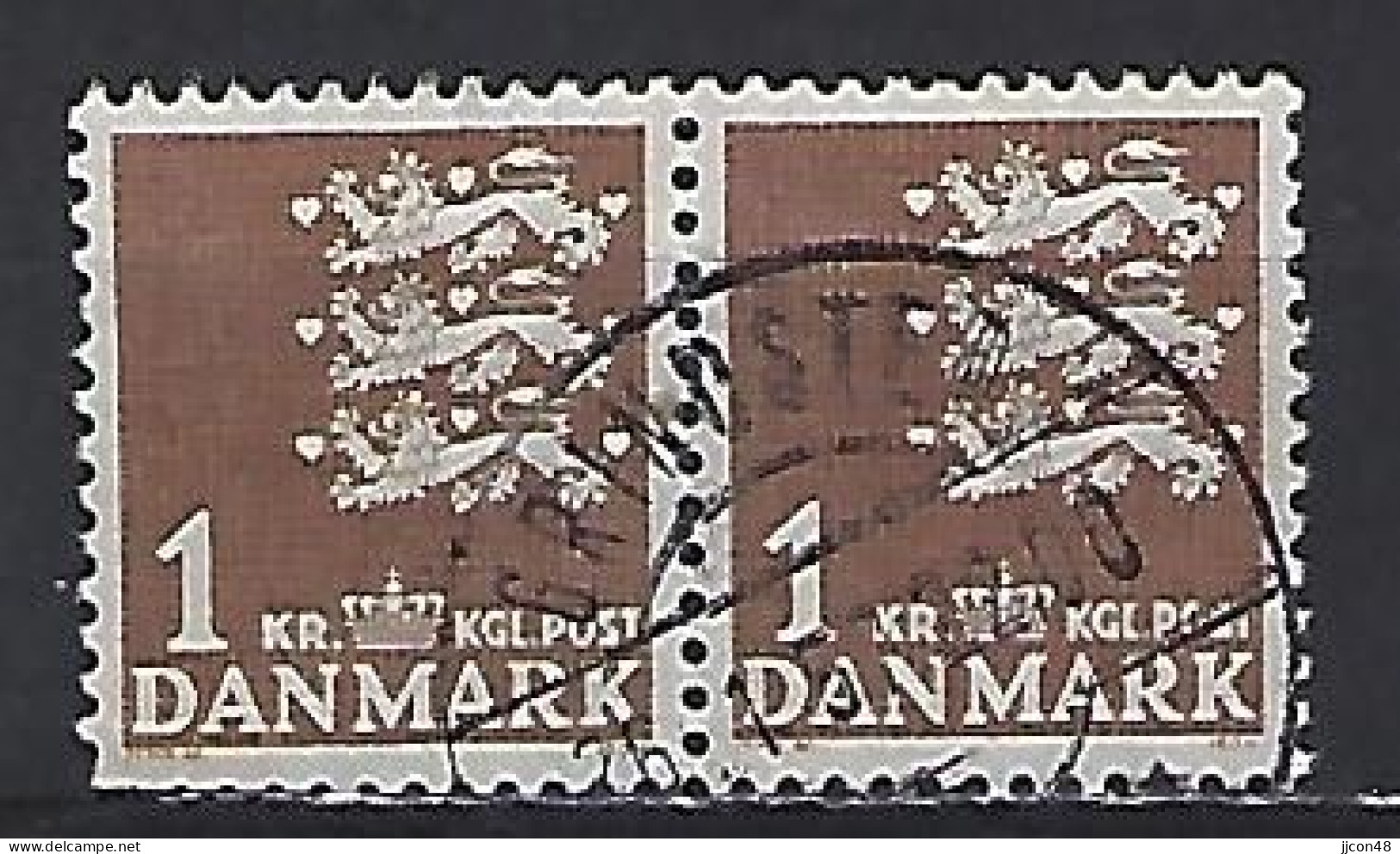Denmark 1946-69  3 Lions (o) Mi.289x - Gebraucht