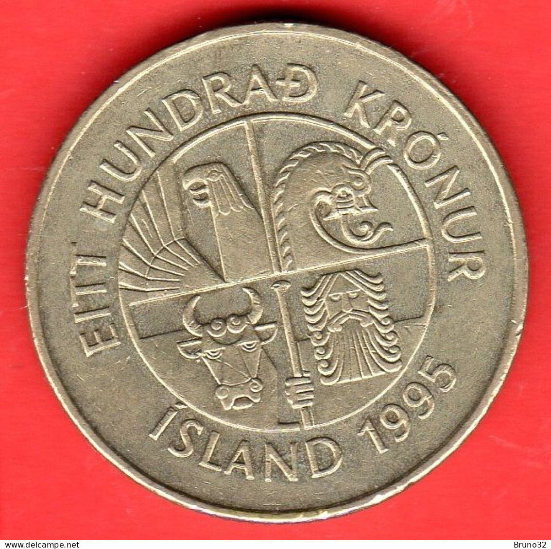 ISLANDA - ISLAND - ICELAND - 1995 - 100 Kronur - SPL/XF - Come Da Foto - Islanda