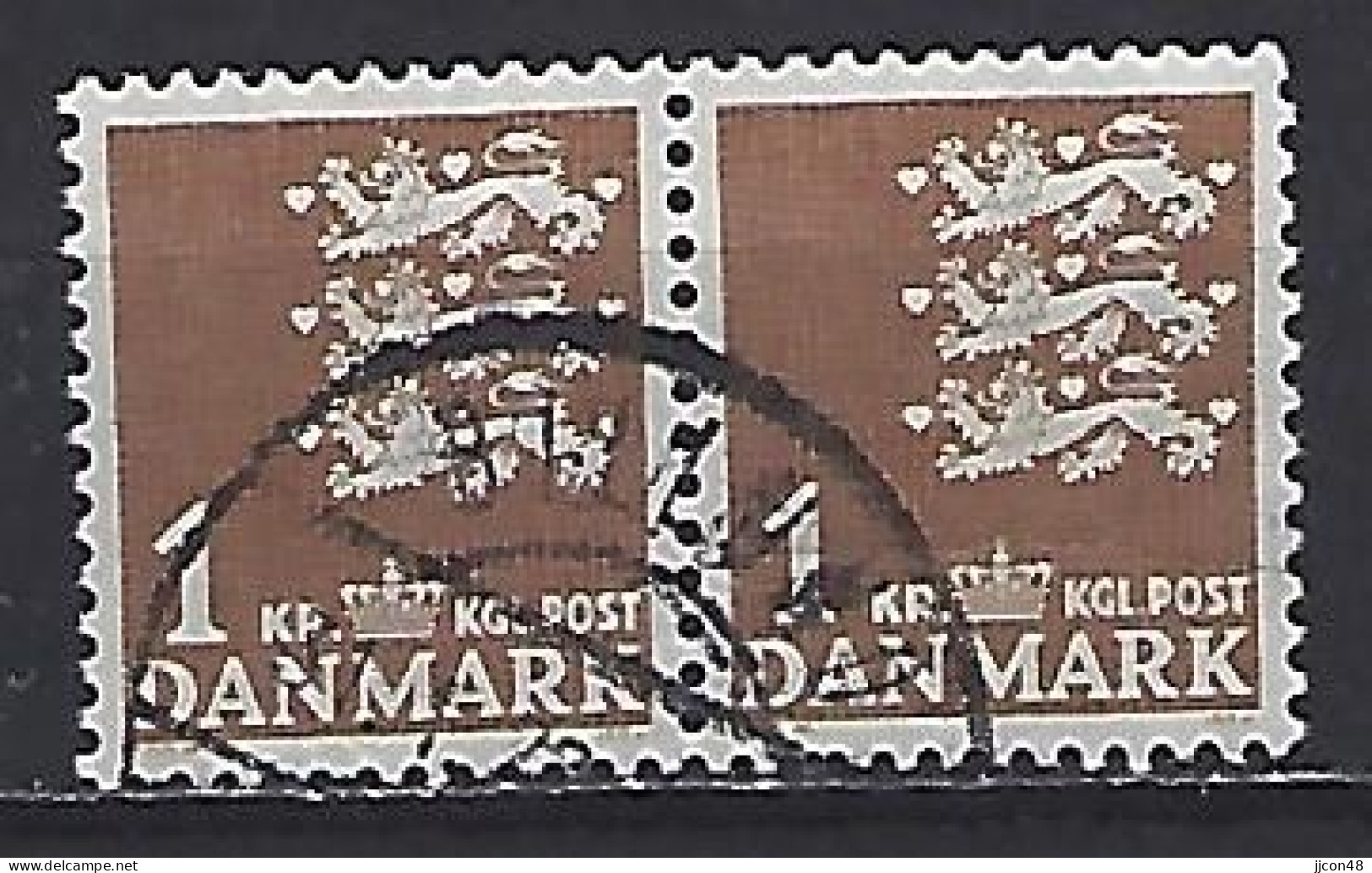 Denmark 1946-69  3 Lions (o) Mi.289y - Gebraucht