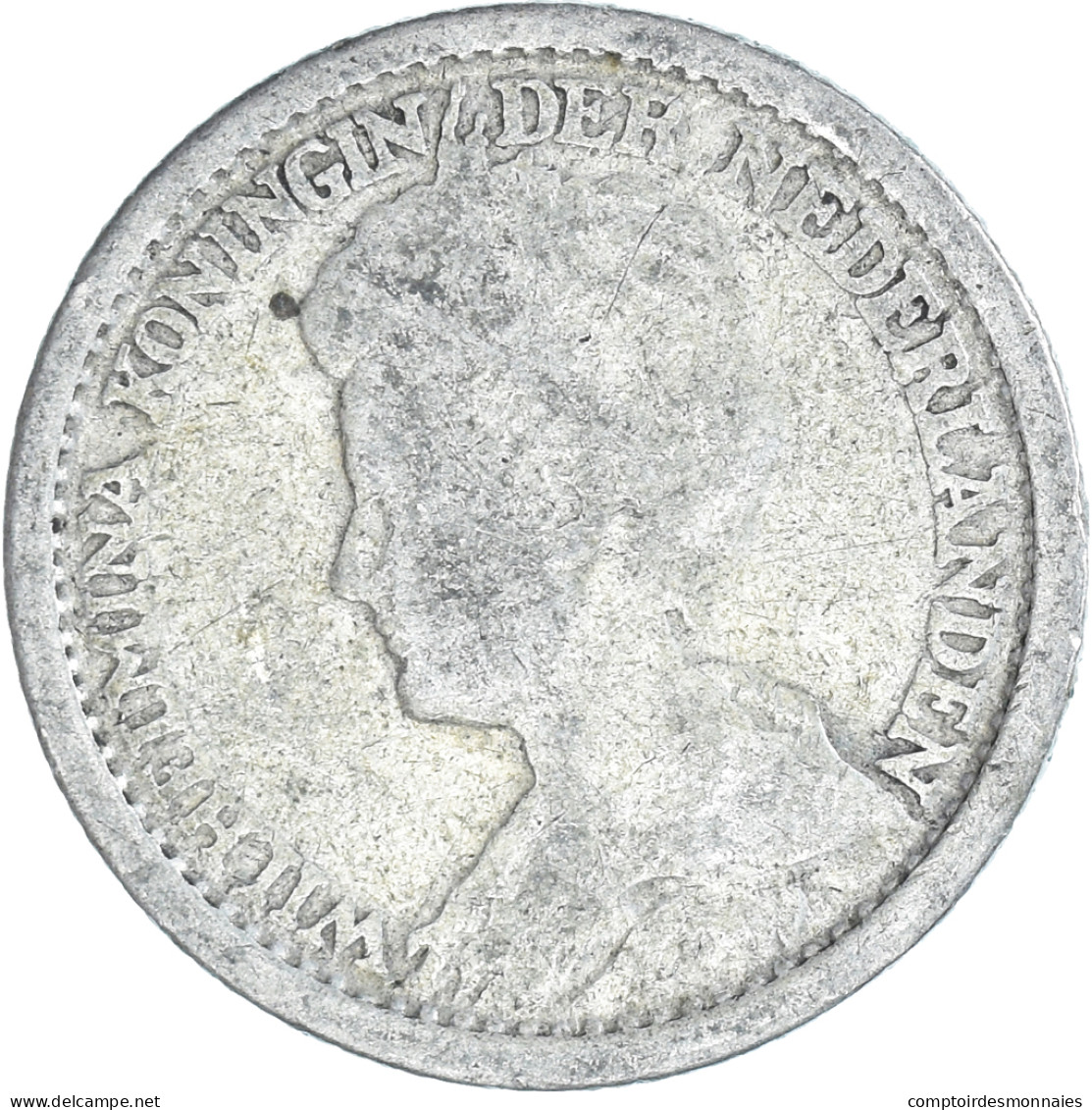 Monnaie, Pays-Bas, 25 Cents, 1919 - 25 Cent
