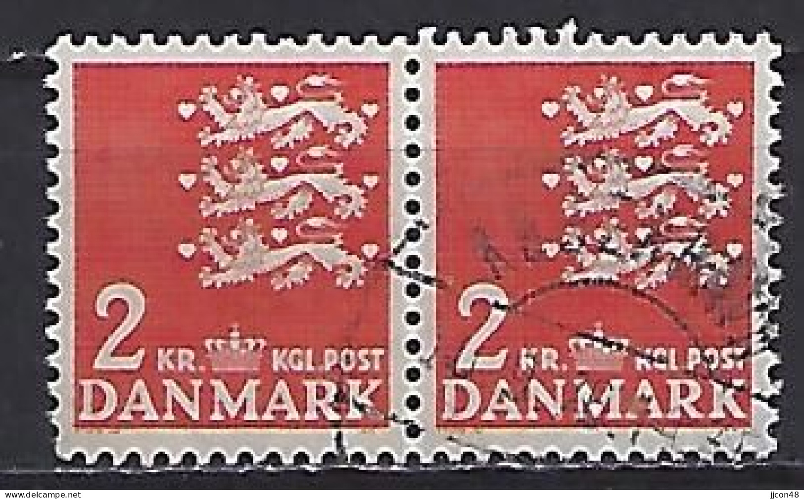 Denmark 1946-69  3 Lions (o) Mi.290y - Gebraucht