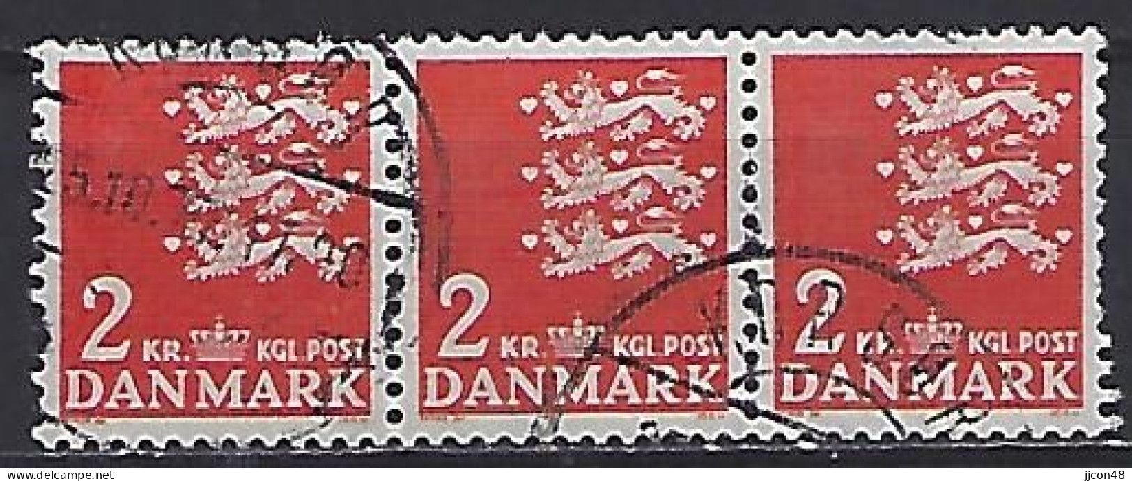 Denmark 1946-69  3 Lions (o) Mi.290y - Gebraucht