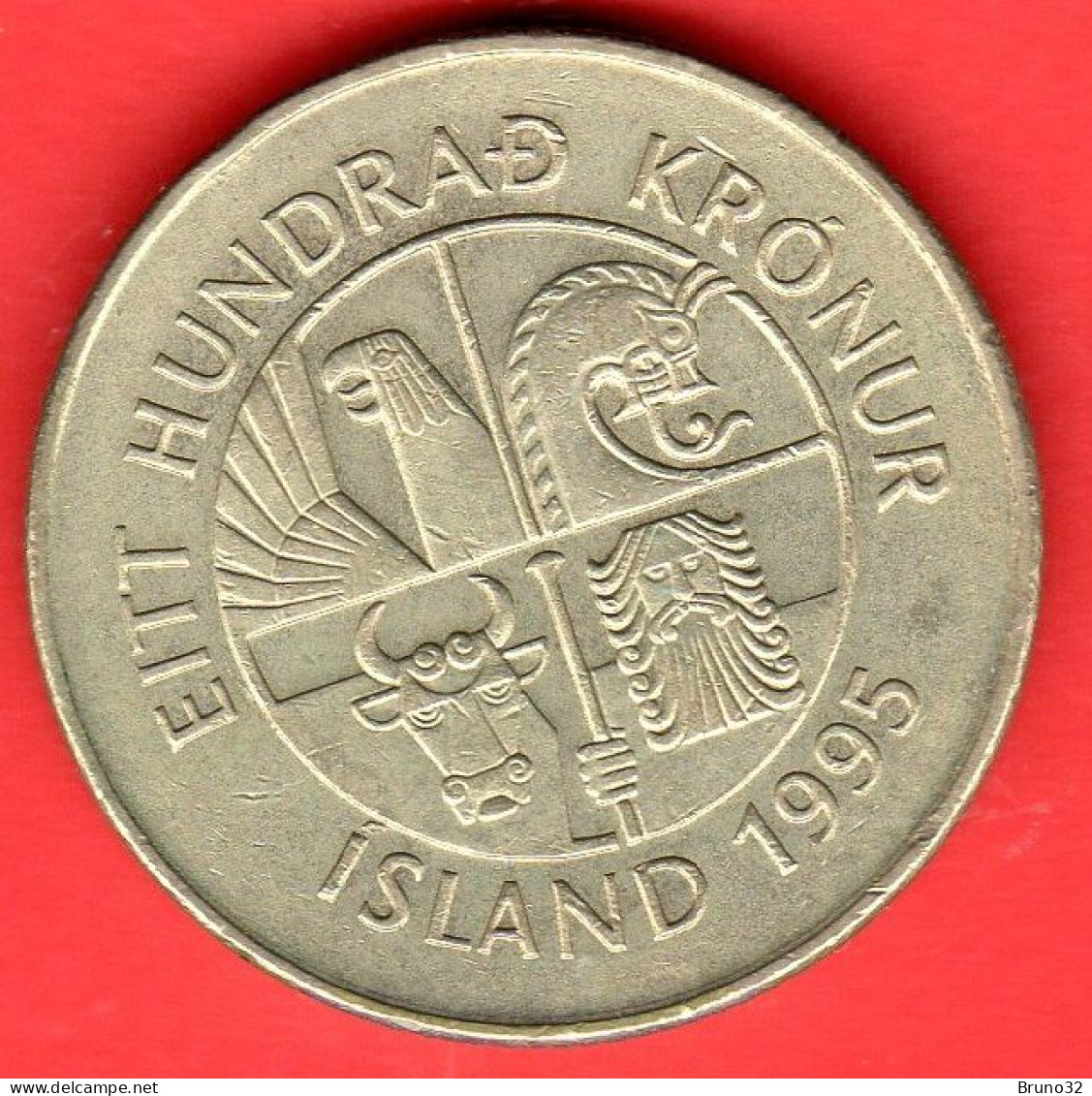 ISLANDA - ISLAND - ICELAND - 1995 - 100 Kronur - SPL/XF - Come Da Foto - Islande