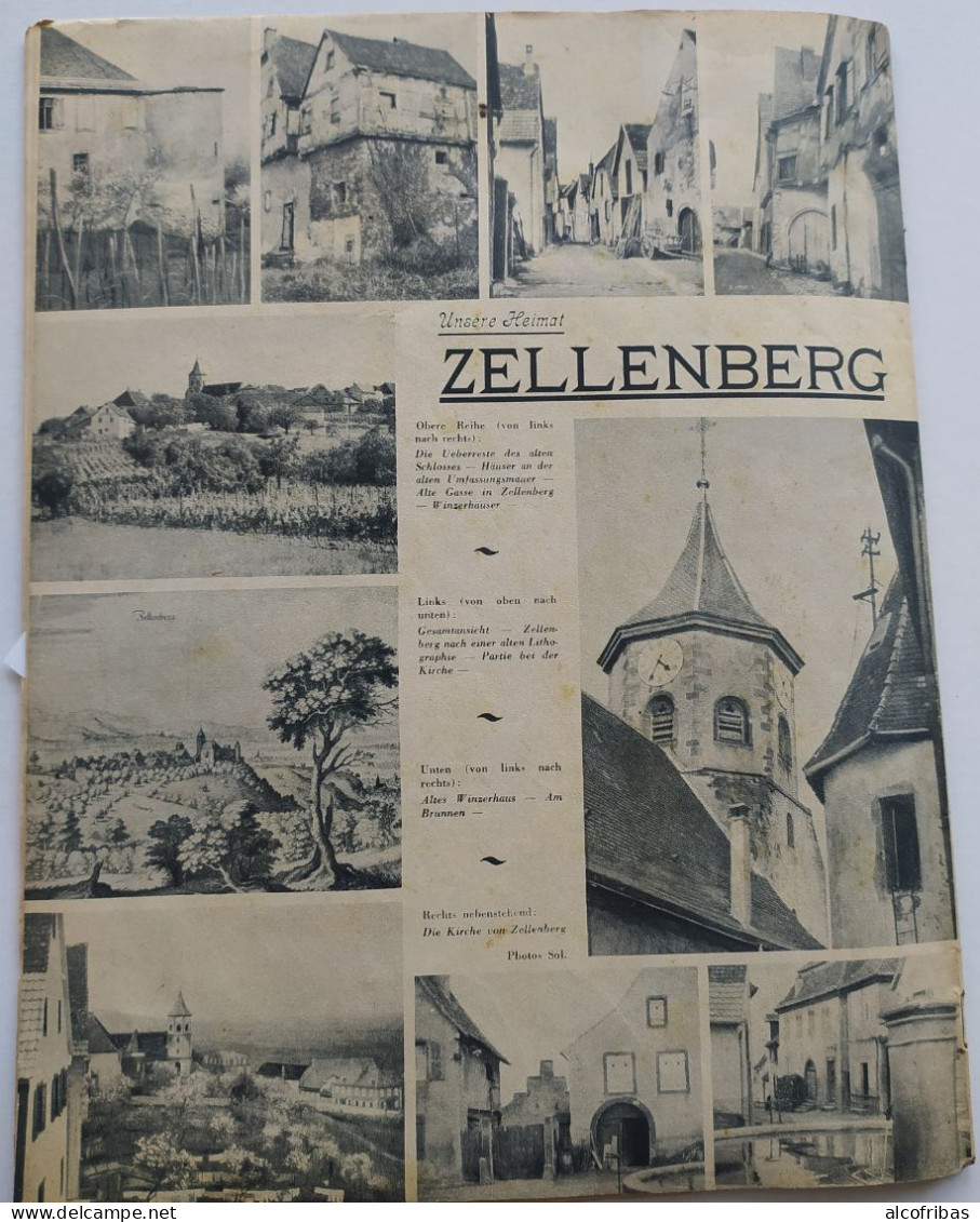 Der Sonntag Le Dimanche Lupstein Boehringer Artiste Zellenberg Reportages Photos Et Gravures - Autres & Non Classés