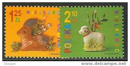 POLAND 2004 Michel No: 4099-4100  MNH - Unused Stamps