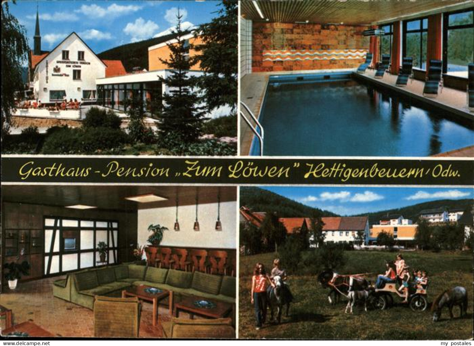 41271651 Hettigenbeuern Gasthaus Zum Loewen Buchen (Odenwald) - Buchen