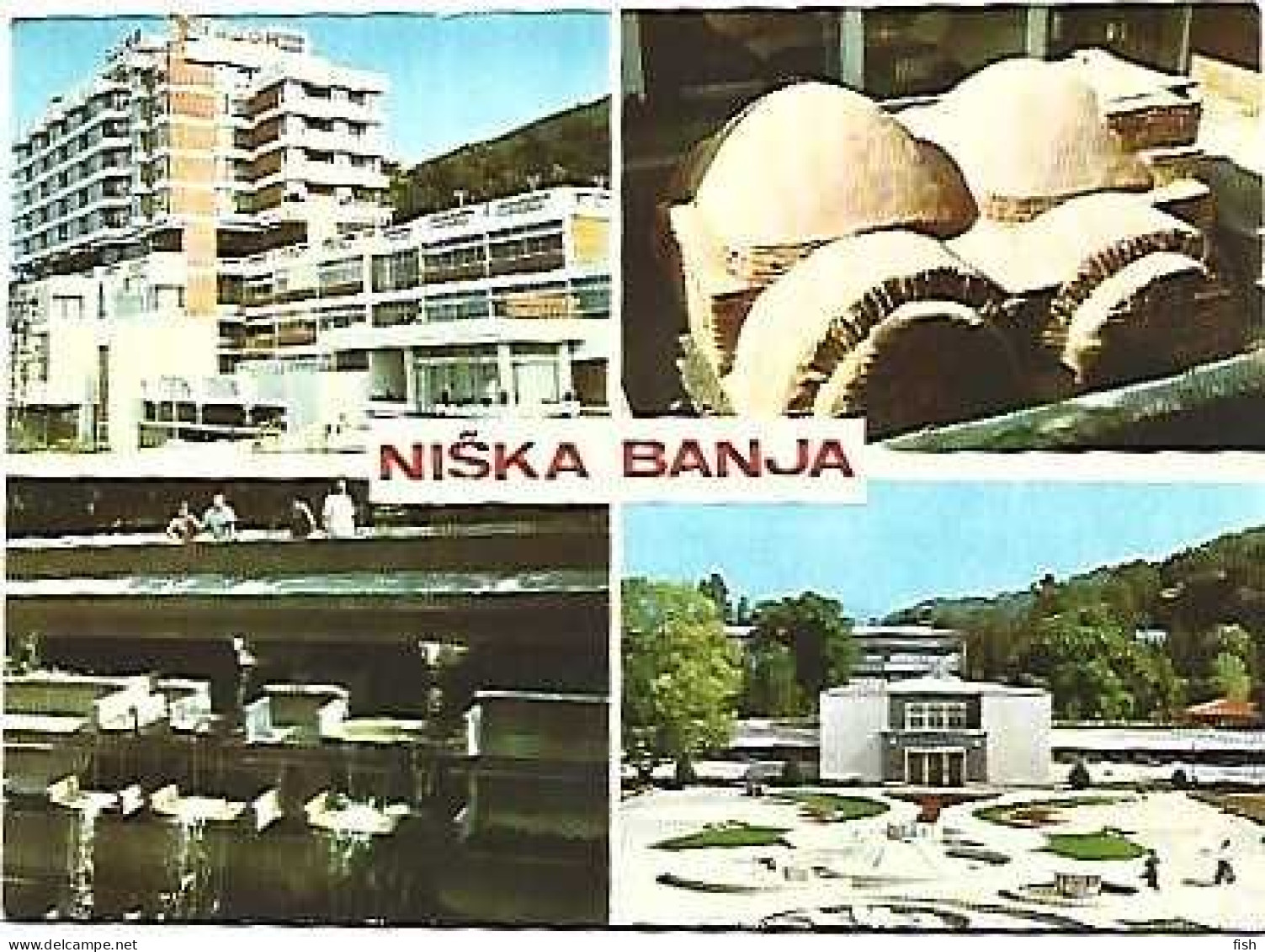 Yugoslavia * & Postal, Servia, Pozdrav Niska Banje, Multi Ed. Minerva (402) - Brieven En Documenten