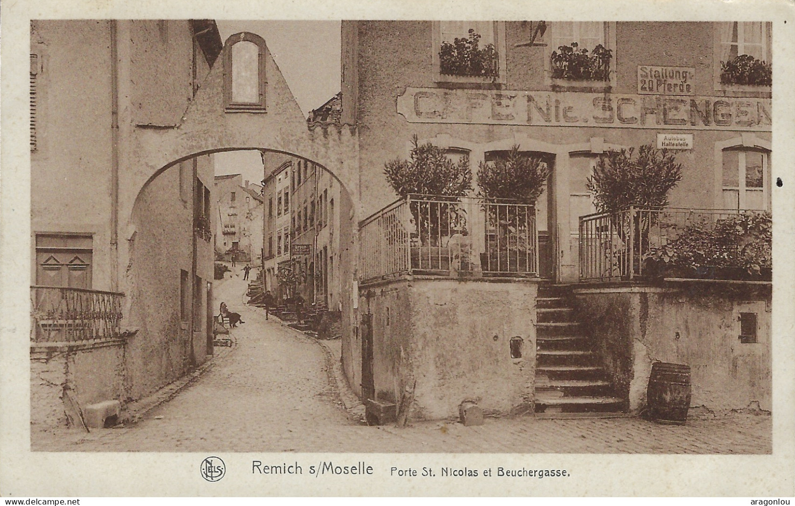 Luxembourg - Luxemburg - REMICH - PLACE DU MARCHE - MARKTPLATZ - N.Schumacher , Mondorf - Remich