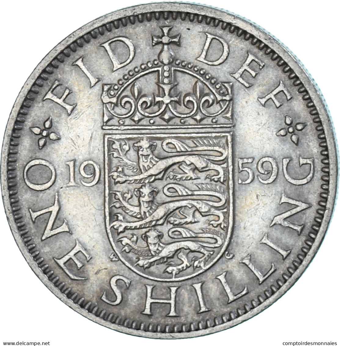 Monnaie, Grande-Bretagne, Shilling, 1959 - I. 1 Shilling