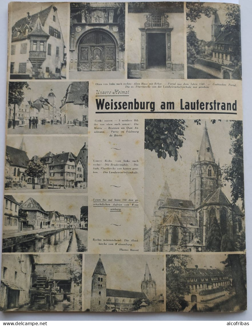 Der Sonntag Le Dimanche Briquetterie Strasbourg L'orient Wissembourg Blanche Neige Reportages Photos Et Gravures - Otros & Sin Clasificación