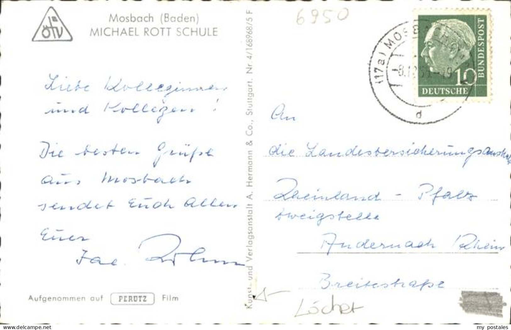 41271102 Mosbach Baden Michael Rott Schule Mosbach - Mosbach