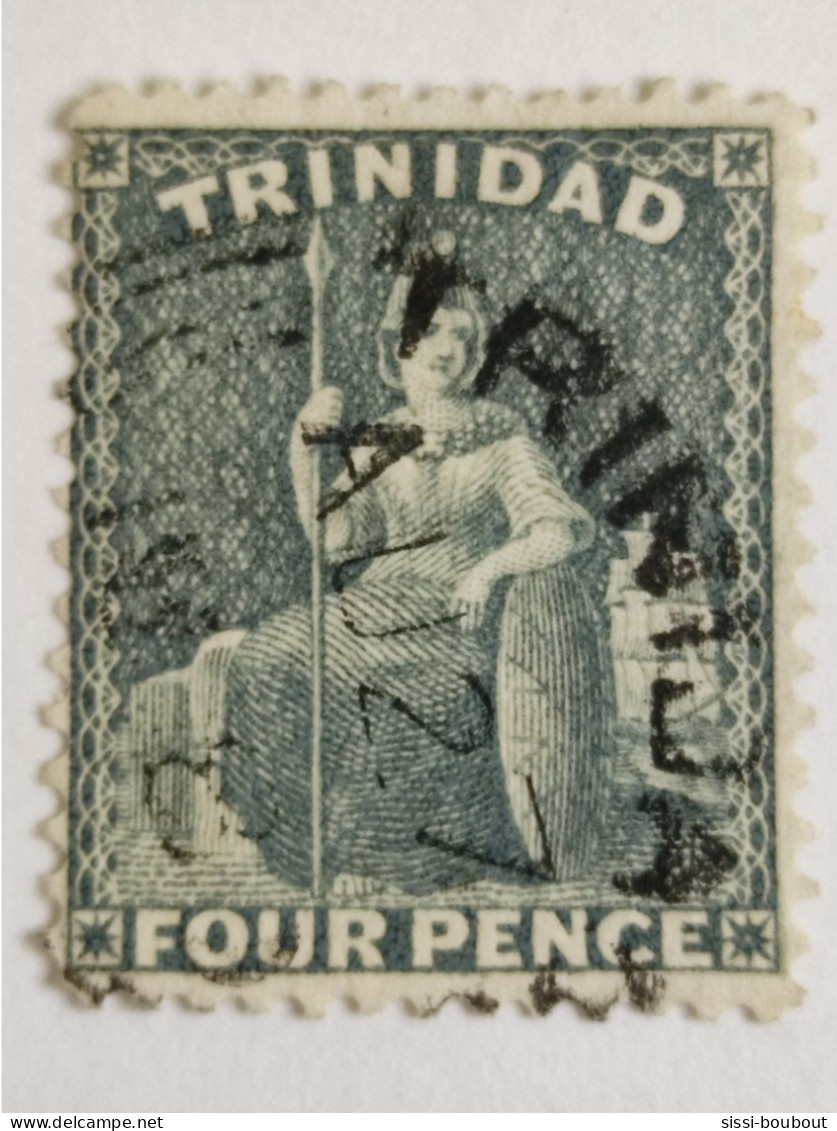 TRINIDAD - De 1876 - Four Pence - N°29 - Oblitéré - Trinidad En Tobago (1962-...)