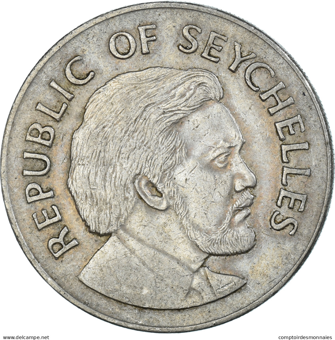 Monnaie, Seychelles, Rupee, 1976 - Seychelles