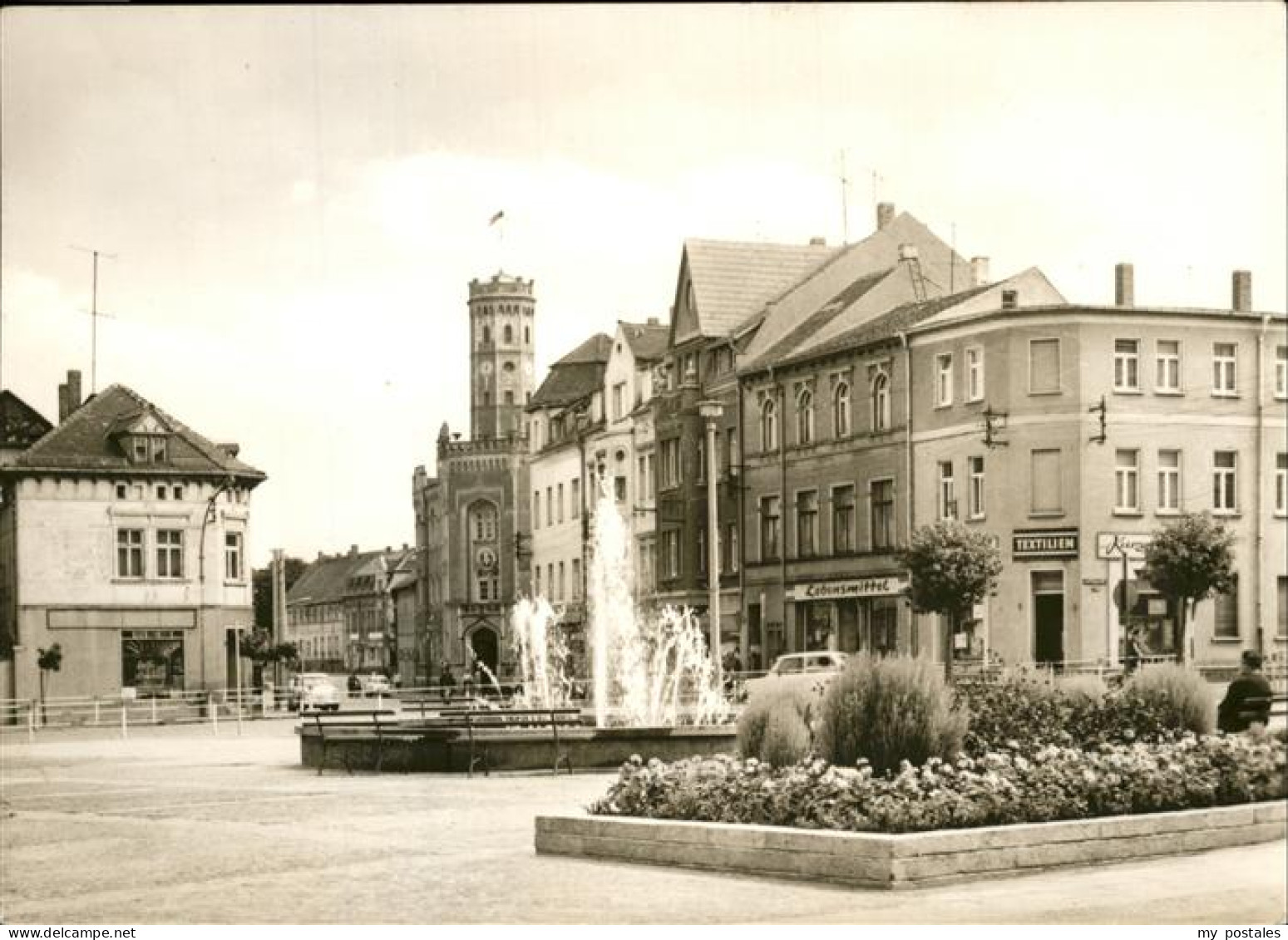 41270936 Meuselwitz Rathaus Brunnen Meuselwitz Thueringen - Meuselwitz