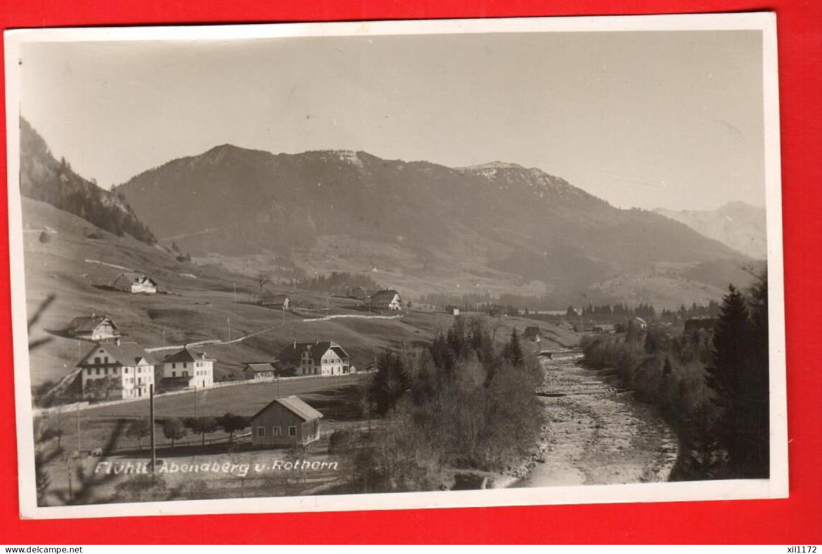 XZJ-10  Flühli Abendberg Und Rothorn. Gelaufen 1932 - Flühli