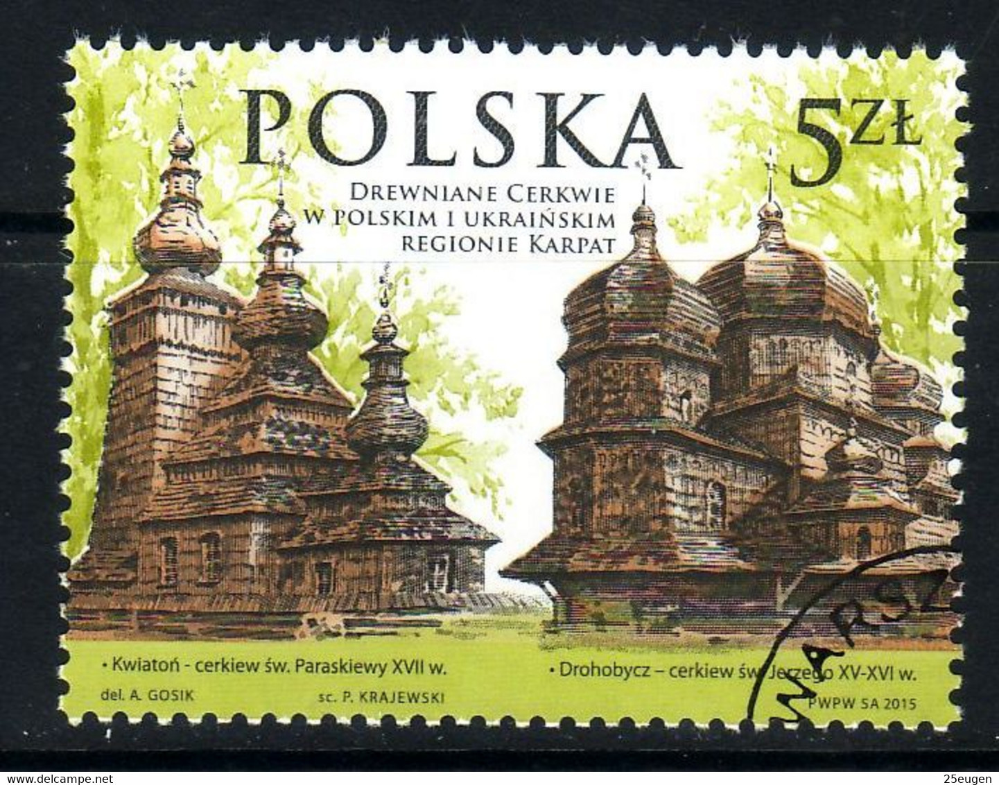 POLAND 2015 Michel No 4811 Used - Usados