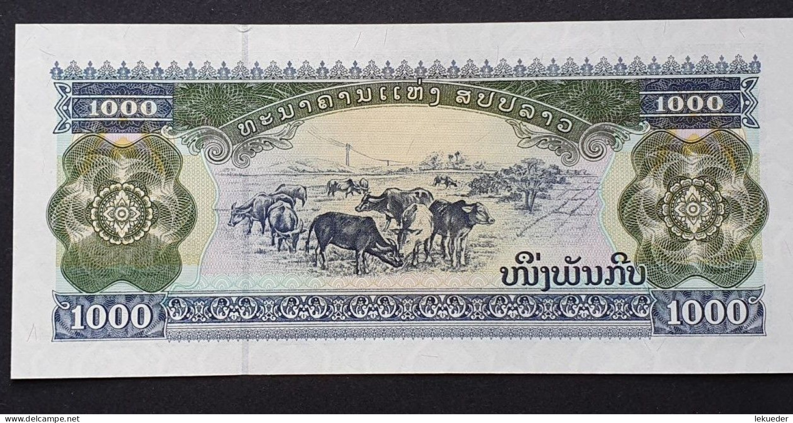 Billete De Banco De LAOS - 1000 Kip, 2003  Sin Cursar - Laos