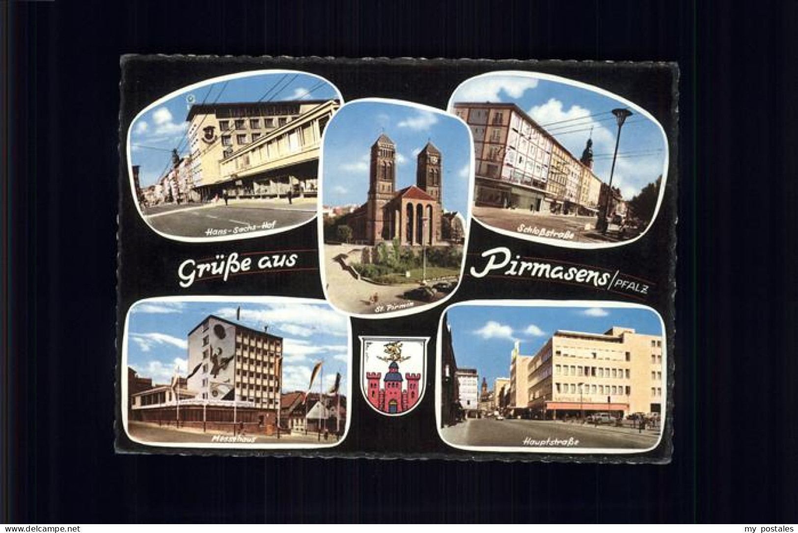 41270780 Pirmasens Hans Sachs Hof Messehaus Schlossstrasse Hauptstrasse Pirmasen - Pirmasens