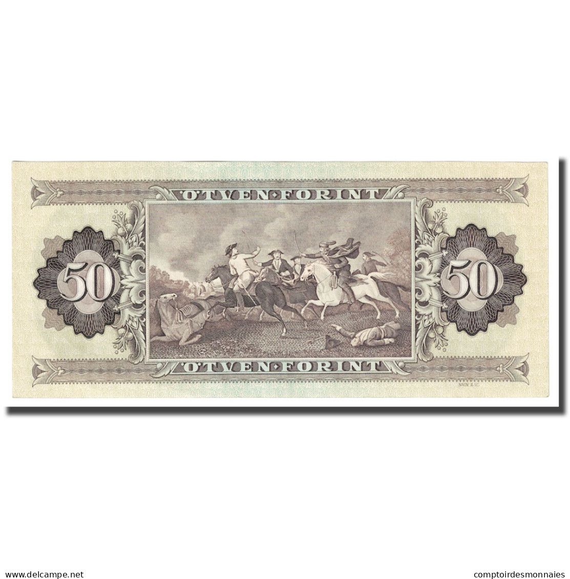 Billet, Hongrie, 50 Forint, 1989, 1989-01-10, KM:170h, NEUF - Hongrie