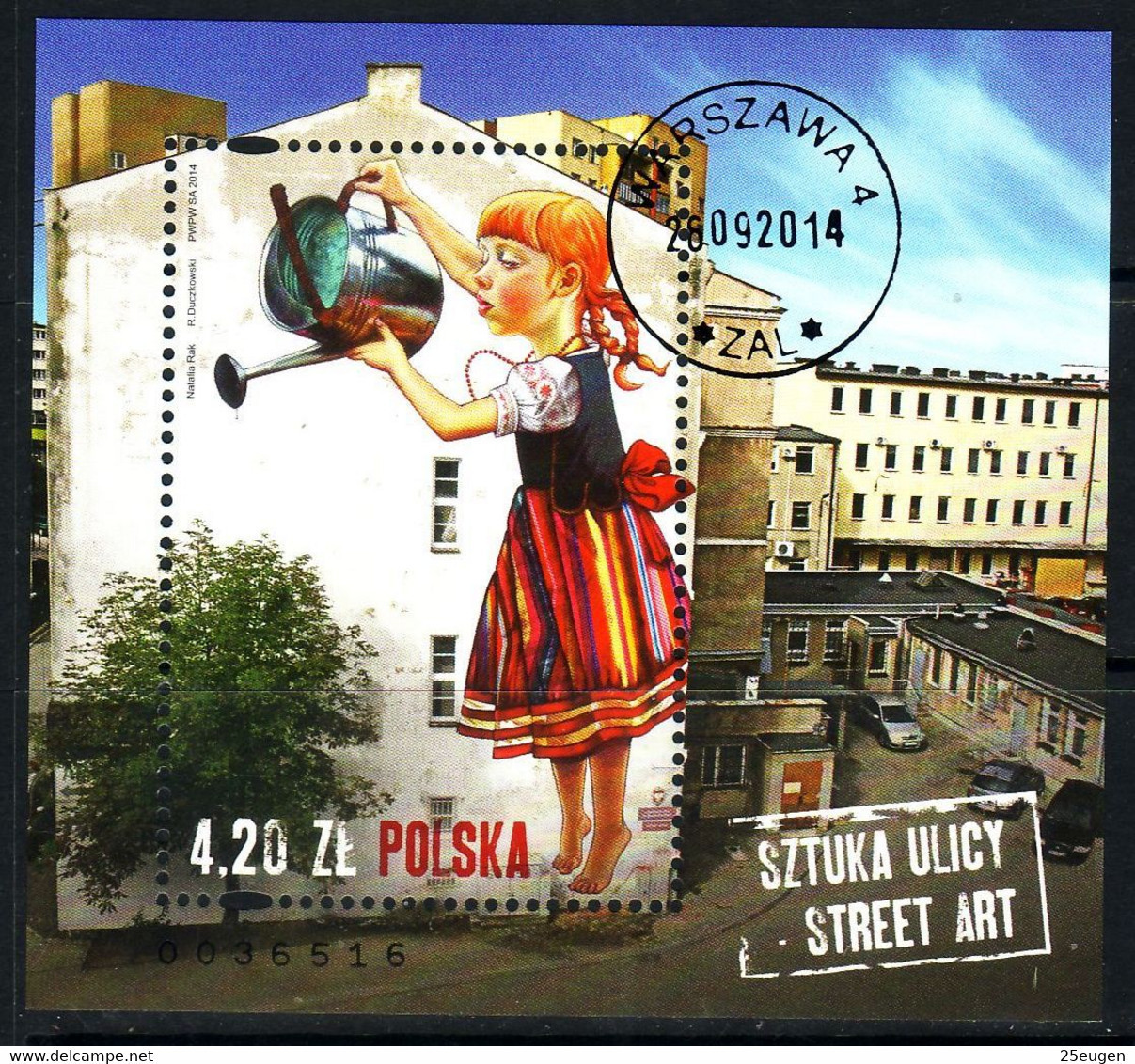 POLAND 2014 Michel No Bl 233 Used - Gebruikt