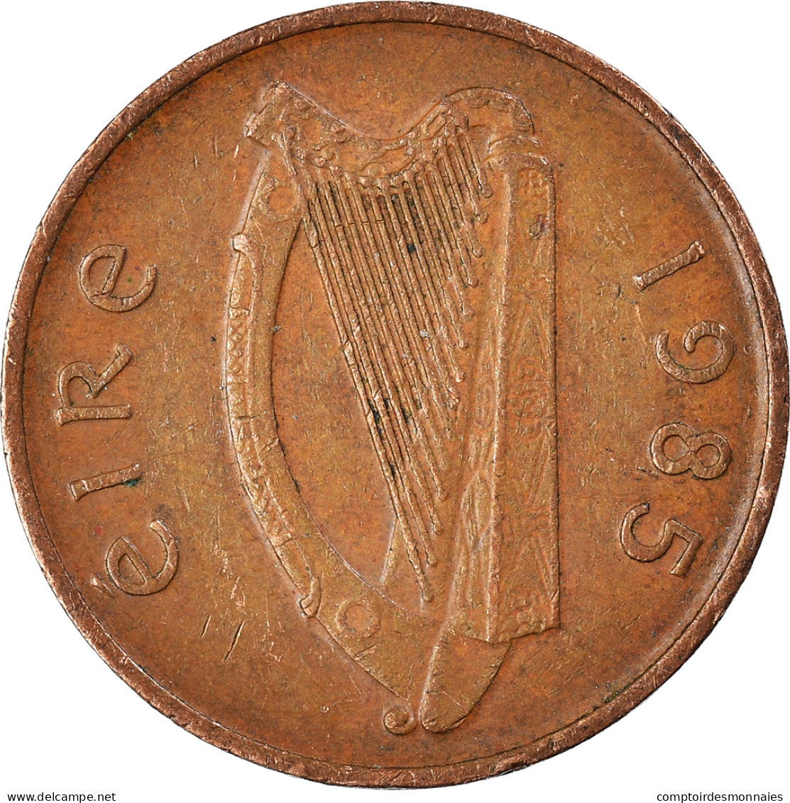Monnaie, République D'Irlande, Penny, 1985 - Ierland