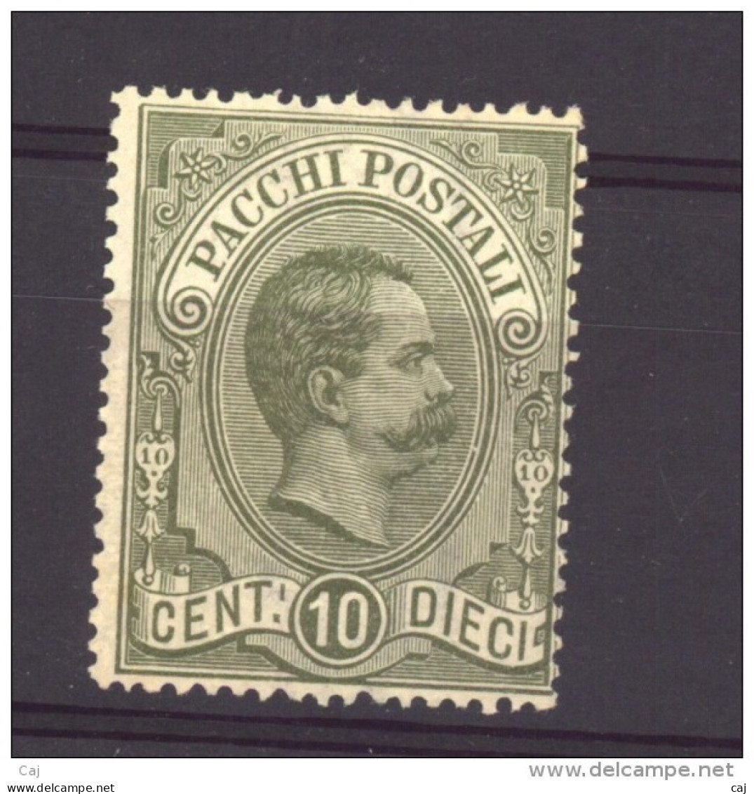 06027  -   Italie  -  Colis Postaux:  Yv   1  * - Paketmarken