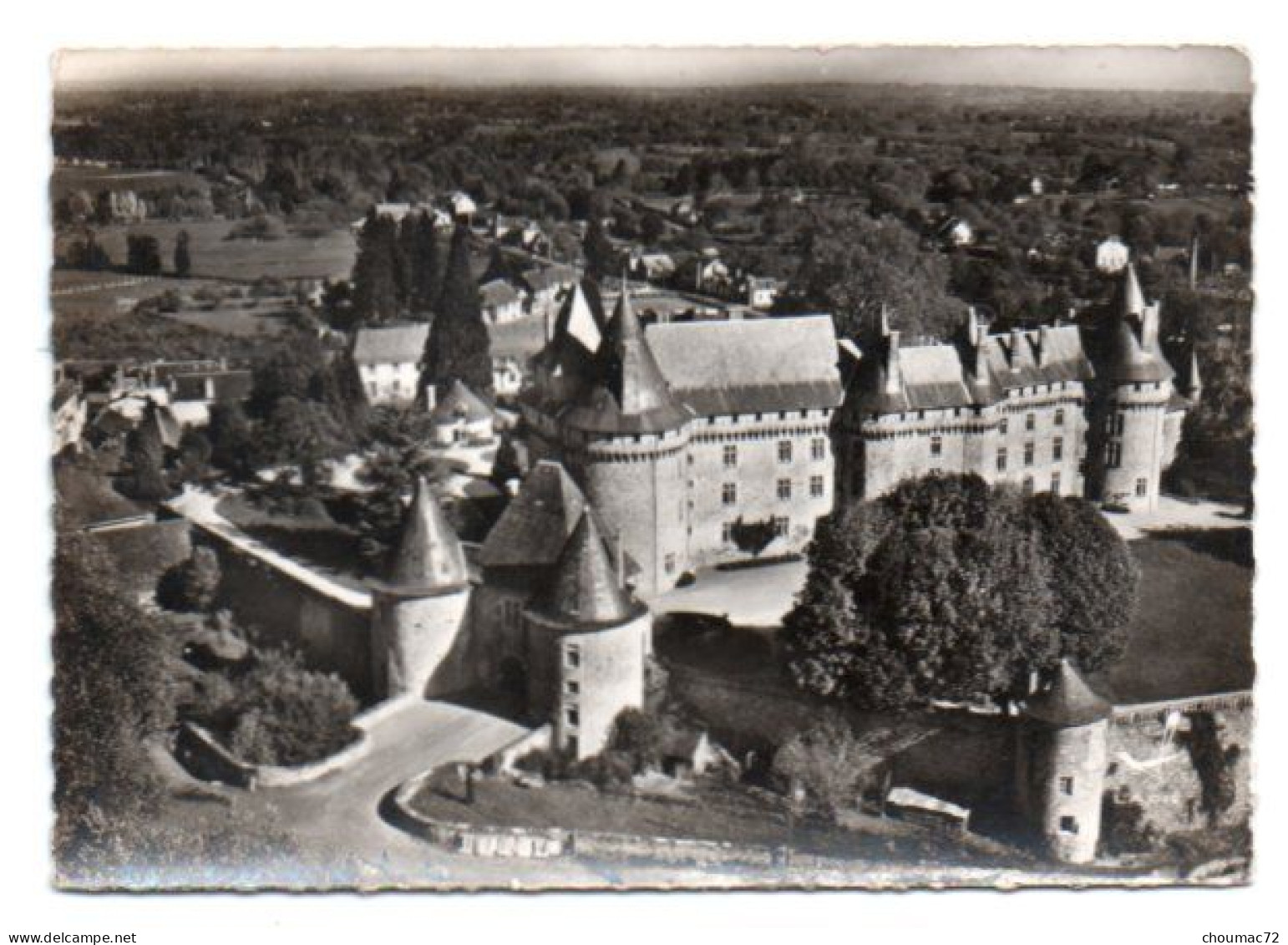 GF (19) 195, Arnac-Pompadour, Lapie 4, Le Château, Vue Aérienne - Arnac Pompadour