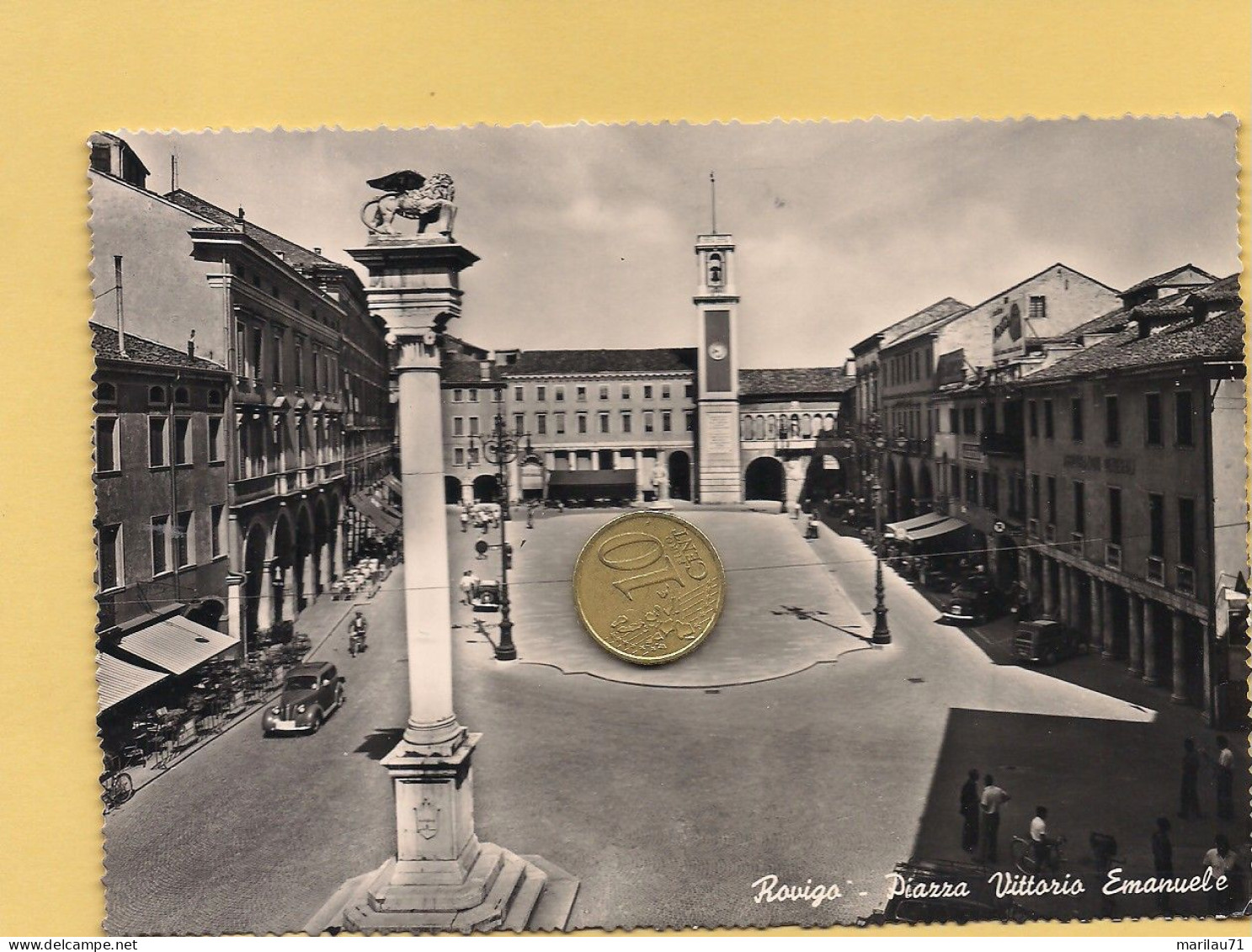 MM3608 Veneto ROVIGO 1958 Viaggiata - Rovigo