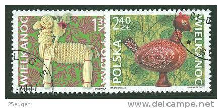 POLAND 2007  MICHEL NO: 4301-4302   Used - Usados