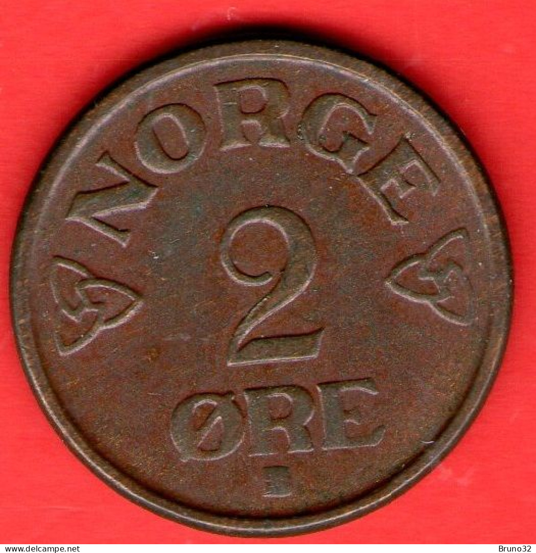 Norvegia - Norway - Norge - 1955 - 2 Øre - SPL/XF - Come Da Foto - Noruega