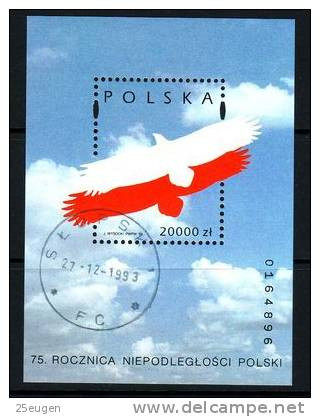 POLAND 1993 MICHEL No: Bl.124  USED - Gebraucht